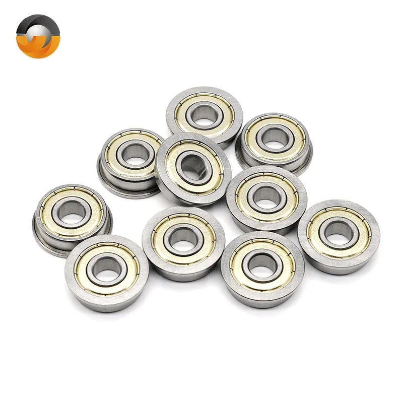 Description Picture 6 of item10PCS F635 Z ZZ Flanged Ball Bearings F635ZZ Flagne Bearing 5x19x6mm Steel Radial Shaft Ball Bearing