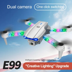 E88 Drone with HD Camera | Quadcopter, Long Battery Life, Altitude Hold, Portable Lightweight Remote Control Aircraft for Kids