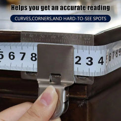 Measuring Tape Clip Tool Matey Measure Clip Corners Clamp Holder Fixed Ruler Mark Tools Precision Measuring Tools for Measures