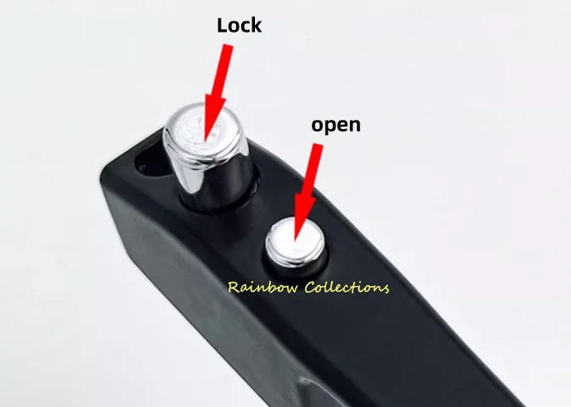 Description Picture 6 of item1set Aluminium Alloy Window Handle Windows Hardware Accessories Screen handle with screws