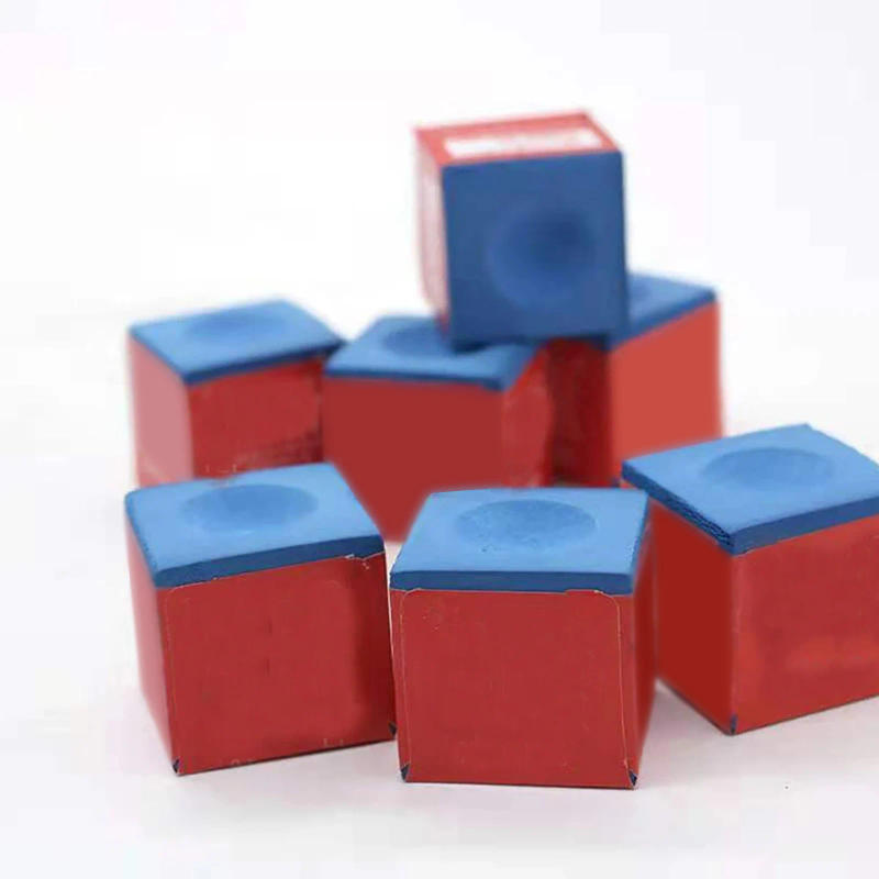 Description Picture 3 of item12Pack Pool Cue Chalk Cubes Table Billiards Stick Bulk Supplies Snooker Billiard Accessories Excellent Quality Cubes Chalk