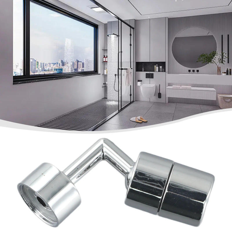 Description Picture 3 of itemABS 720° Rotatable Faucet Aerator Bathroom Washbasin Tap Splash Filter Splash Filter Faucet Water Bubbler Nozzle Tool Accessory