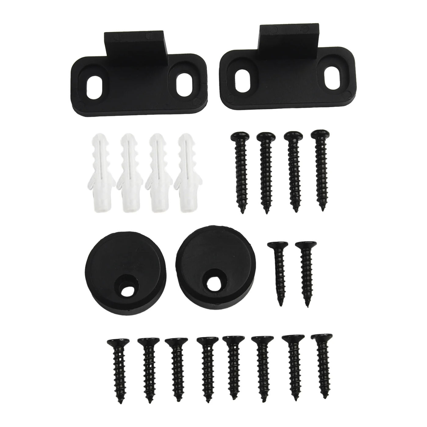 Description Picture 6 of itemAdjustable Sliding Barn Door Guide Rail Stopper Wall Door Guide Hardware Kits For Sliding Barn Rail Accessories