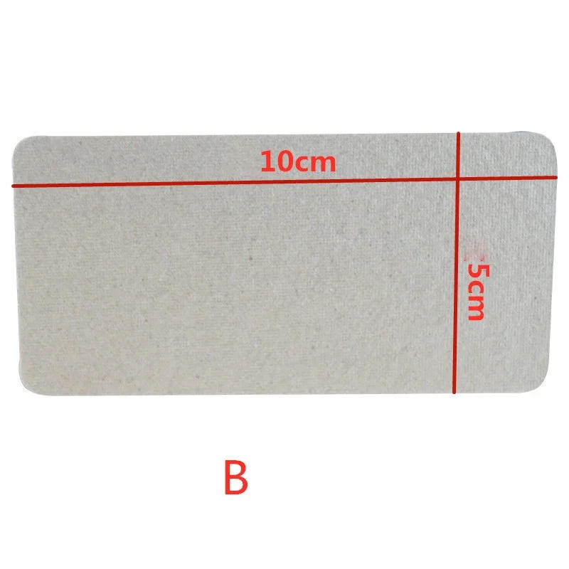 Description Picture 2 of item1pc Mica Plate Oven Waveguide Waveguide Cover Plate Suitable For Hair Dryer Toaster Microwave Oven Heating Household Appliances