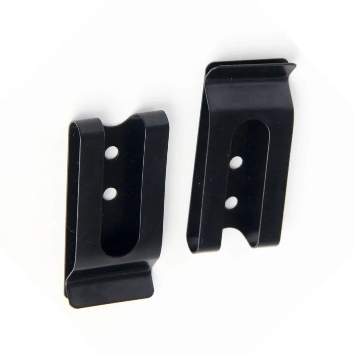 Description Picture 5 of item2PCS Buckle Clip Holster Sheath Belt Clip Manganese Steel Hooks Clasp Double Holes Spare Parts For Belt Bag Leather Crafts DIY