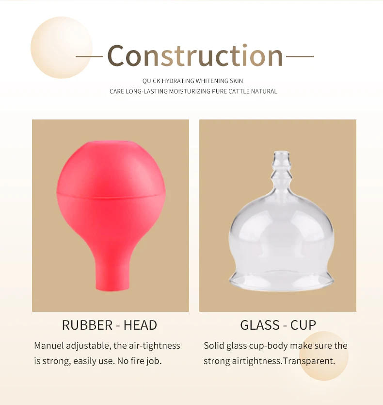 Description Picture 3 of itemZhongyan Taihe Brand Household Glass Cupping Medical Dehumidification Tool  Anti Cellulite Massager  Cupping