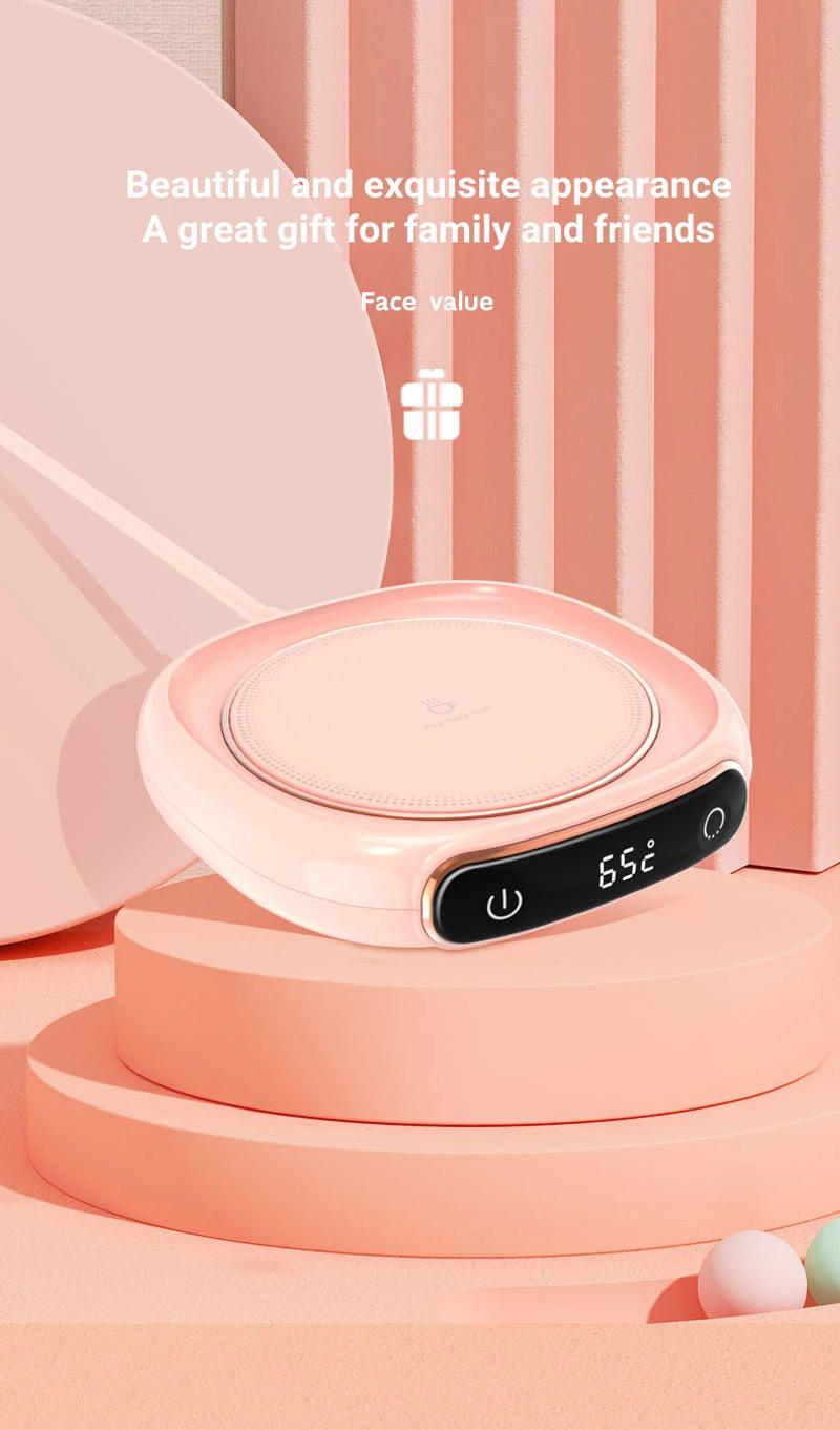 Description Picture 3 of item220V Smart Cup Heater Coffee Mug Warmer Electric Hot Plate for Milk Tea Food Heating Coaster 3 Gear Warming Pad Hot Tea Makers