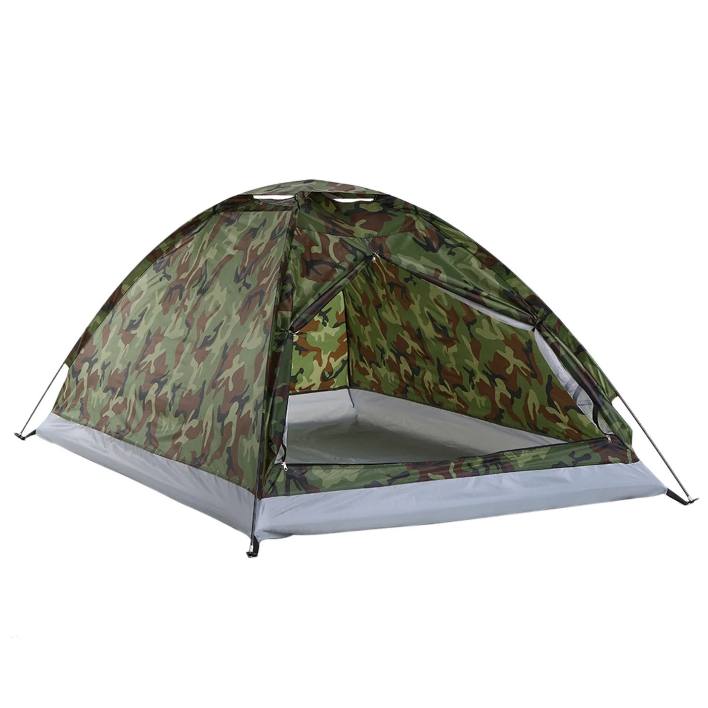 Description Picture 3 of itemHiking Kits 1 Pcs Camping Tent 1 Person/2 Person Convenient To Store Fiberglass Hiking Tent Ultralight Tent 2023 New