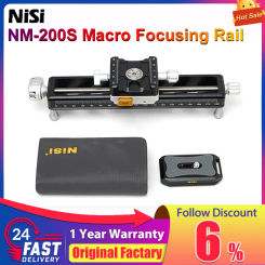 Nisi NM-200S Macro Focusing Rail Photography Camera Rail Slider Video Record Track Desktop Shooting for DSLR Camera