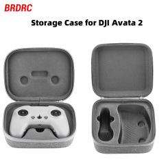 BRDRC Storage Case for DJI Avata 2 Bag Portable Carrying Handbag Splashproof for DJI Goggles 3 FPV Controller Bag Accessories