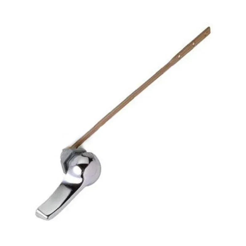 Description Picture 3 of itemToilet Tank Flush Lever Chrome Finish Toilet Handle Wrench Fits Most  Toilets Water Tank Accessory Bathroom Tools