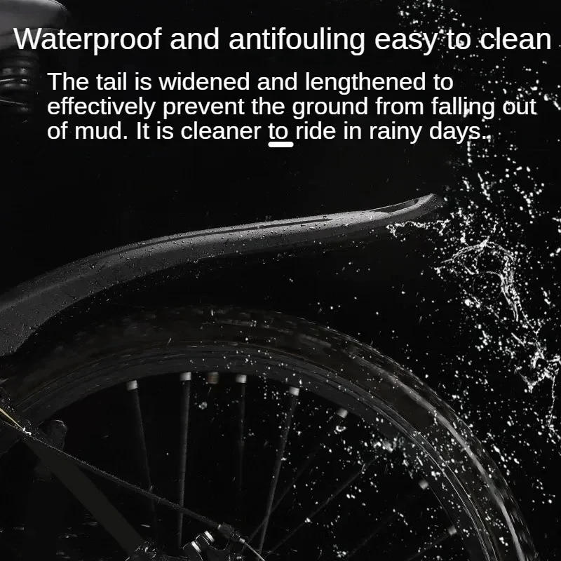 Description Picture 5 of itemBicycle Fenders Mountain Bike Mudguard Front Rear Tire Wheel Bike Guard Fender Quick Release Protector
