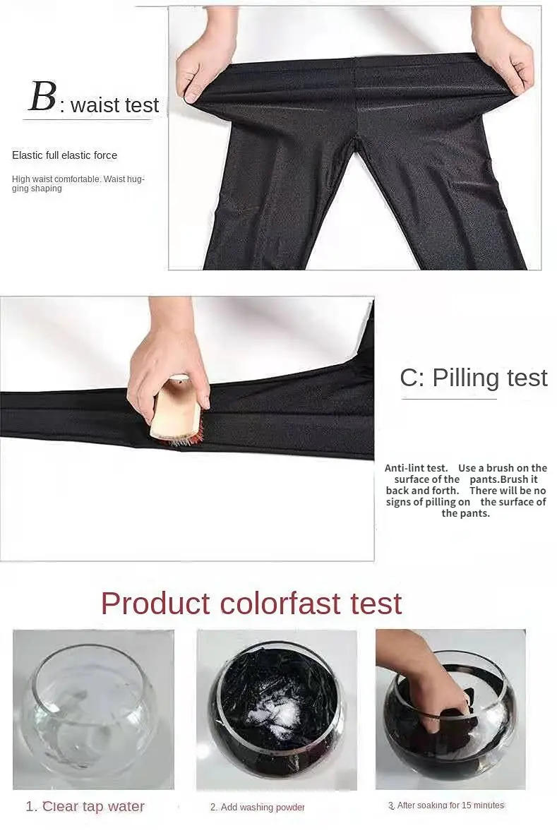 Description Picture 3 of itemInvisible Zipper Lambswool Black Shiny Pants Women's Outer Wear Fall/Winter Slim High Waist Leggings Casual Pants  Joggers