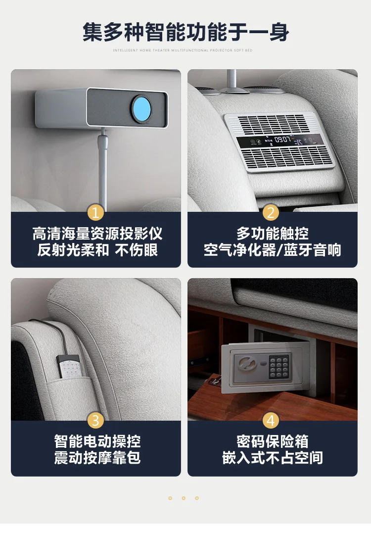 Description Picture 6 of itemRoyal Frame European Double Bed Wood High End King Size Bedroom Double Bed Kids Girl Cabeceira De Cama Box Casal Home Furniture