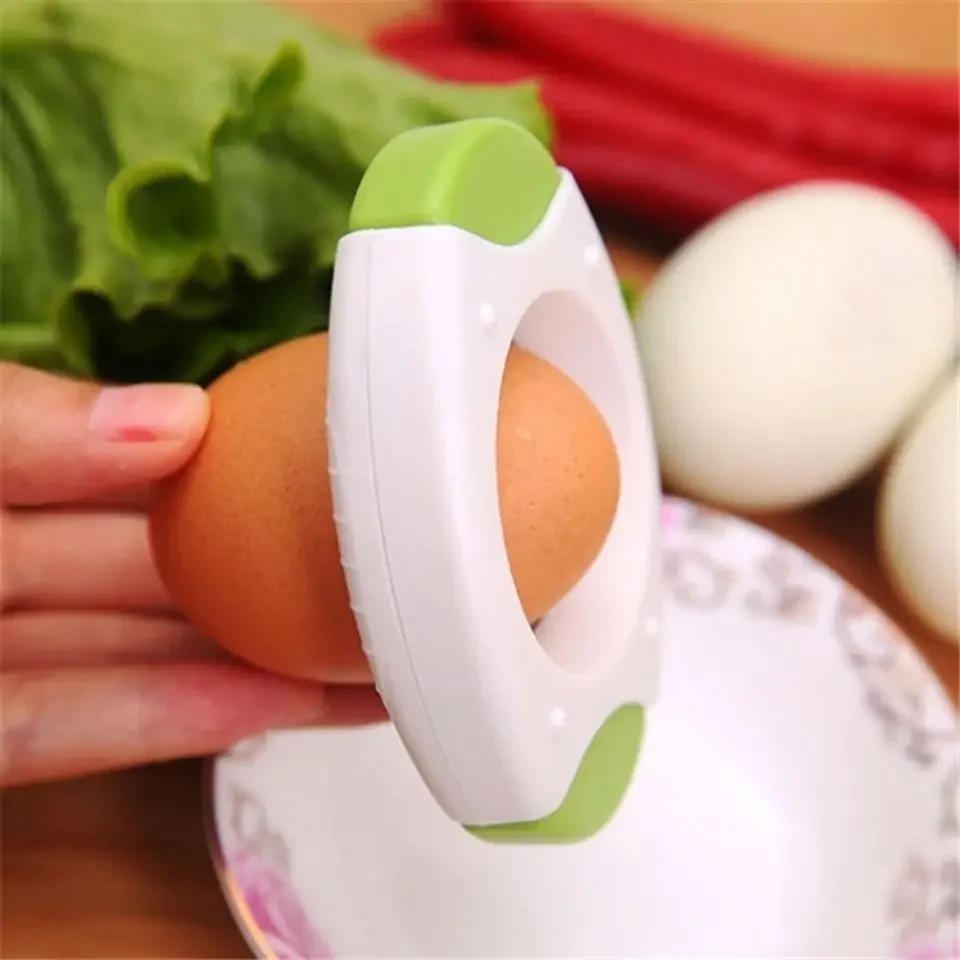 Description Picture 2 of itemNew Boiled Egg Opener Eggs Topper Peeler Cookware Set Shell Remover Opener for Boiled Eggs Cutter Slicer Kitchen Gadget