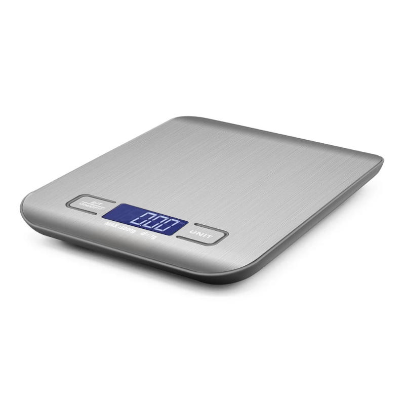 Description Picture 6 of item5kg/10kg 1g Portable Kitchen Scale Coffee Electronic Scale Stainless Steel Surface LCD Backlit Kitchen Food Scales Weighing Tool