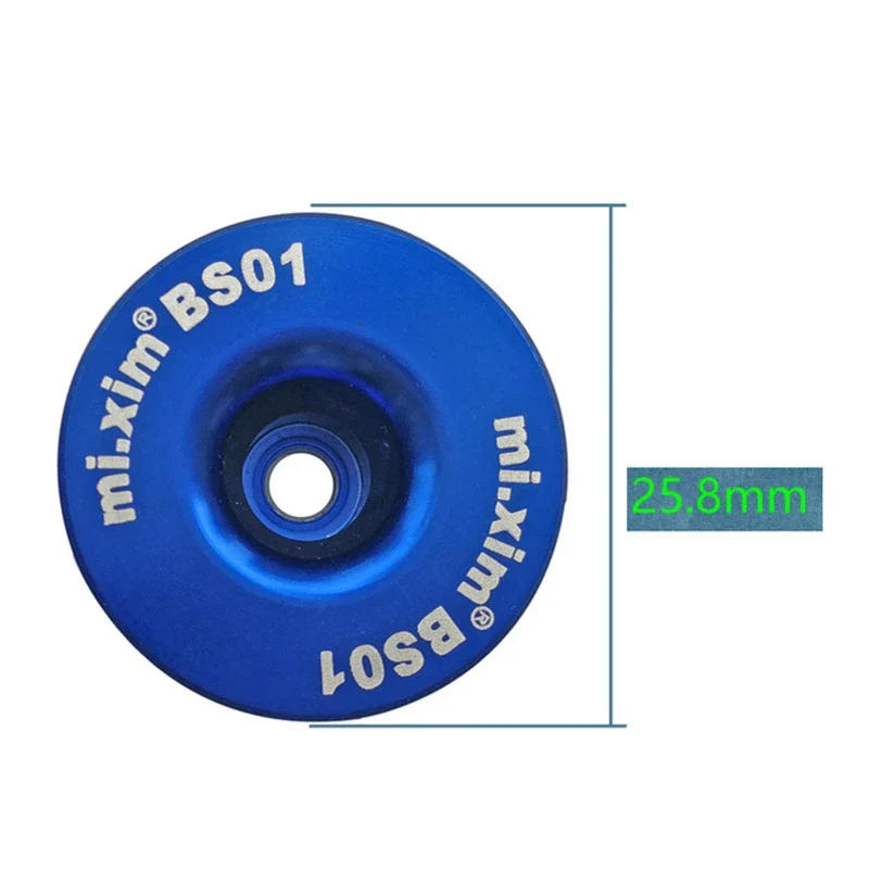 Description Picture 5 of item1 Pair Mountain Road Bike Handlebar End Plugs Aluminum Alloy Handle Bar End Cap BMX MTB Bike Grip Cover Bicycle Accessories