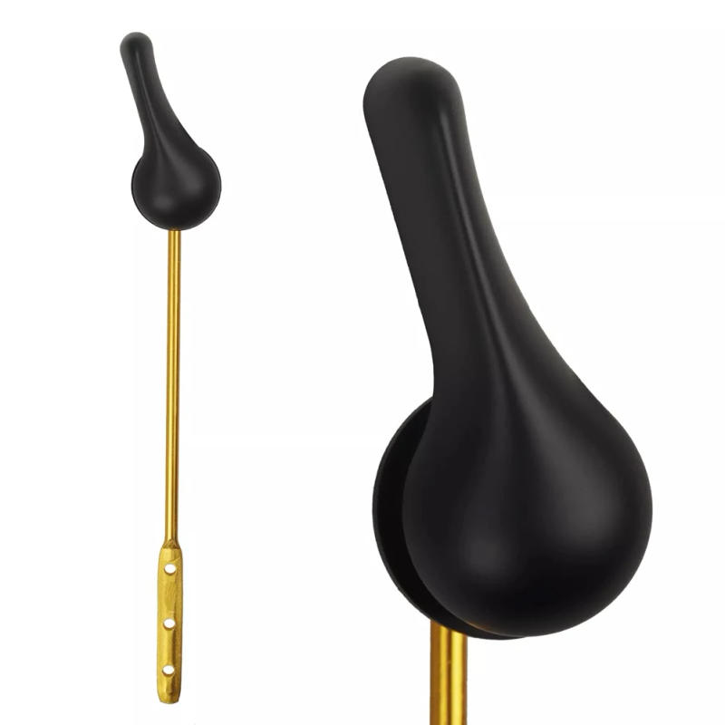 Description Picture 6 of itemToilet Flush Handle Replacement Lever Side Mount Toilet Flush Lever Toilet Tank HandleFront Side Mount With Flapper Chain