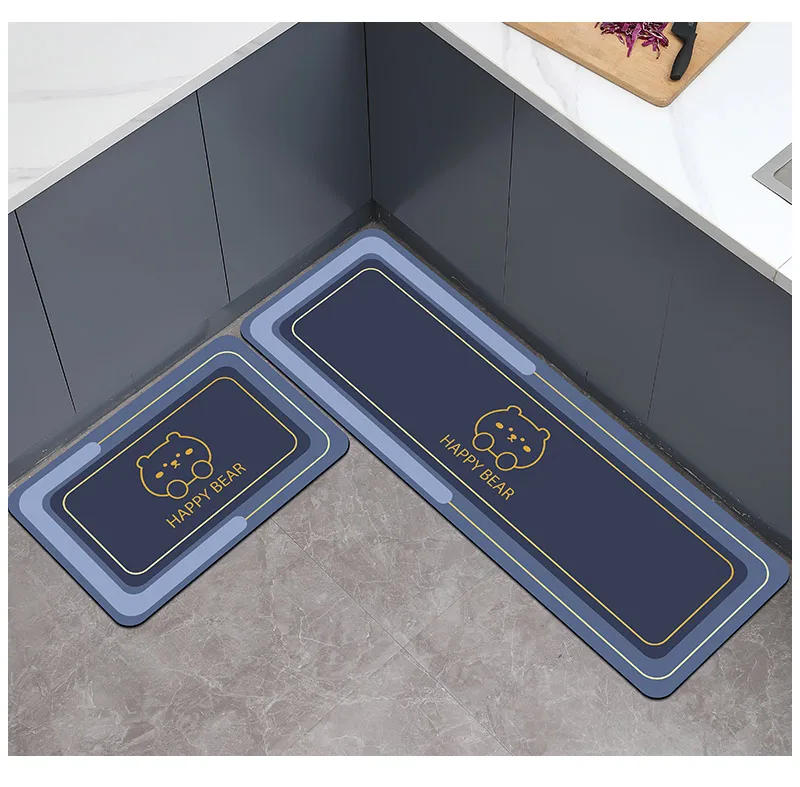 Description Picture 6 of itemVIKAMA Diatomite Rugs Carpet For Bath Rugs For Kitchen Kitchen Floor Mat Rugs For Bathroom Diatomite Mat Kitchen Mat