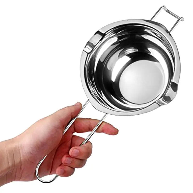 Description Picture 2 of itemNon-stick Long Handle Wax Melting Pot Stainless Steel Pot DIY Scented Candle Soap Chocolate Butter Handmade Soap Tool