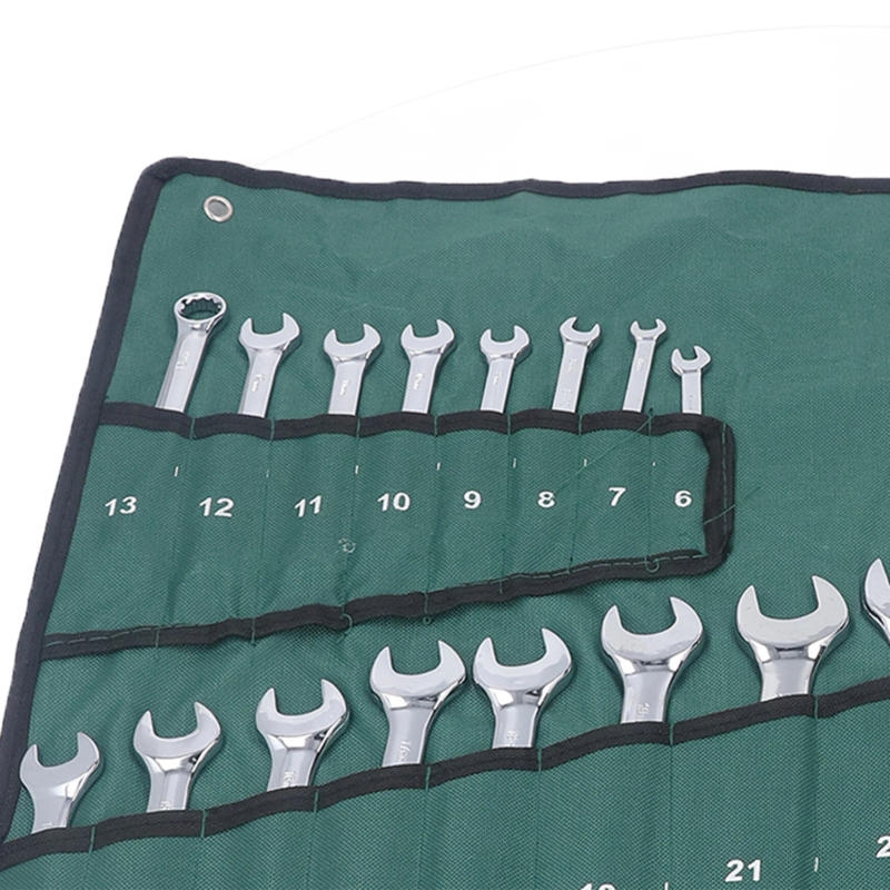 Description Picture 4 of itemHand Tool Combination Wrench Set Metric CRV Steel Spanner Chrome Plated Dual Wrenches Hand Tool 6‑32mm CRV Steel Spanner