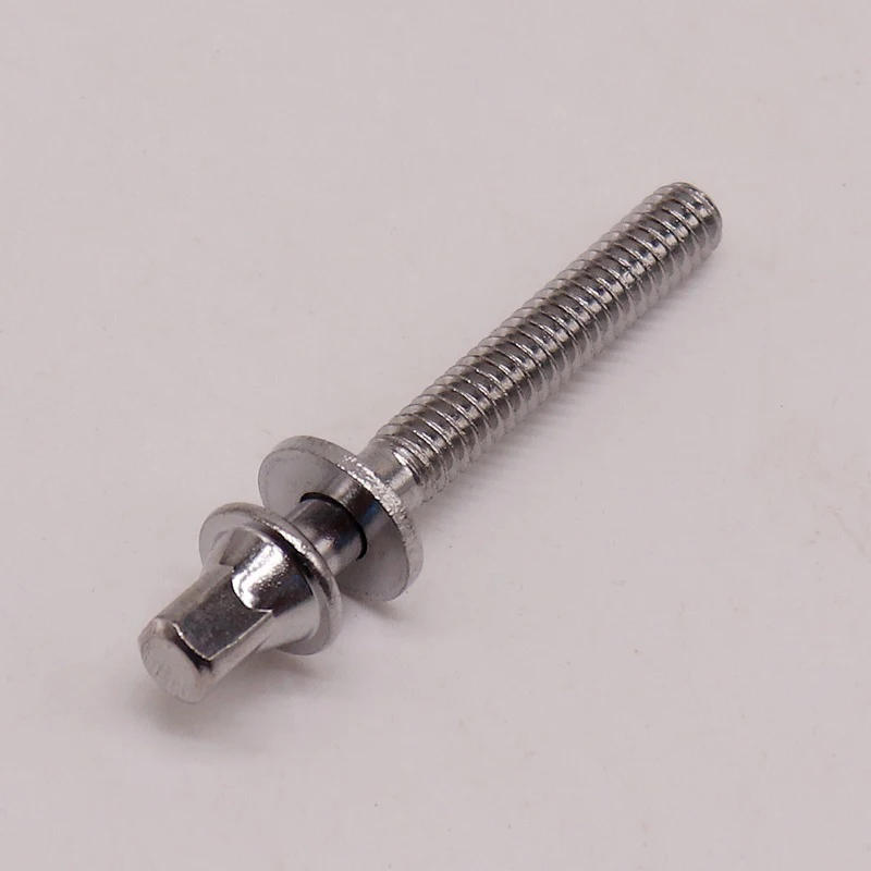 Description Picture 6 of itemM6 common use standard outer square head bolts drum bolts silver drum screws 40mm 45mm 50mm 55mm length 6 pieces 1 lot