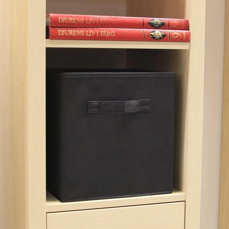 Description Picture 4 of itemCloset Organizer Storage Basket/Box/Bin/Shelf | Collapsible Cube Storage Organizer | Non-woven Cloth Fabric Bin Drawers/Baskets