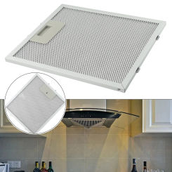 1pc Range Hood Filter Metal Mesh Extractor Vent Filter Cooker Hood Grease Filter Stainless Steel Aspirator Filter Mesh
