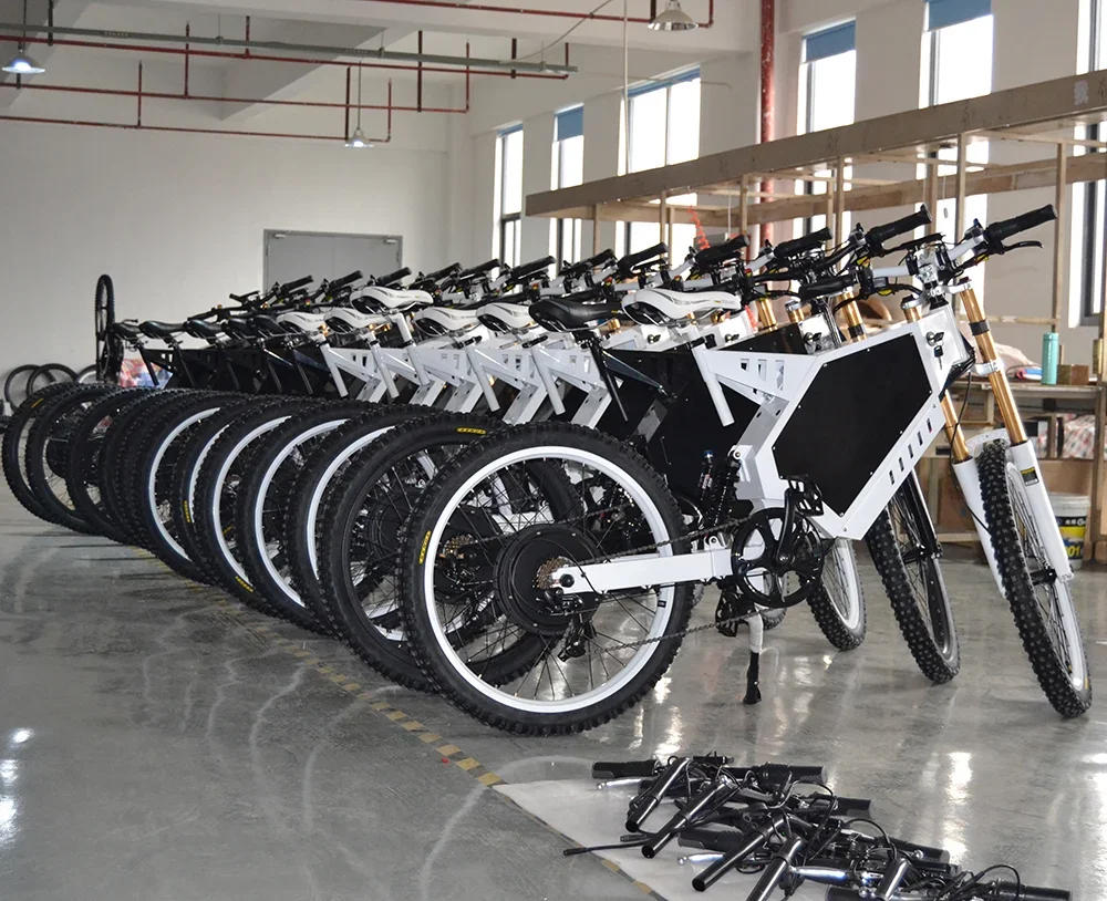 Description Picture 3 of itemNew style Super  bomber 3000w power  electric city bike 48V  31.2AH Lithium battery 20 inch tires enduro ebike for adults