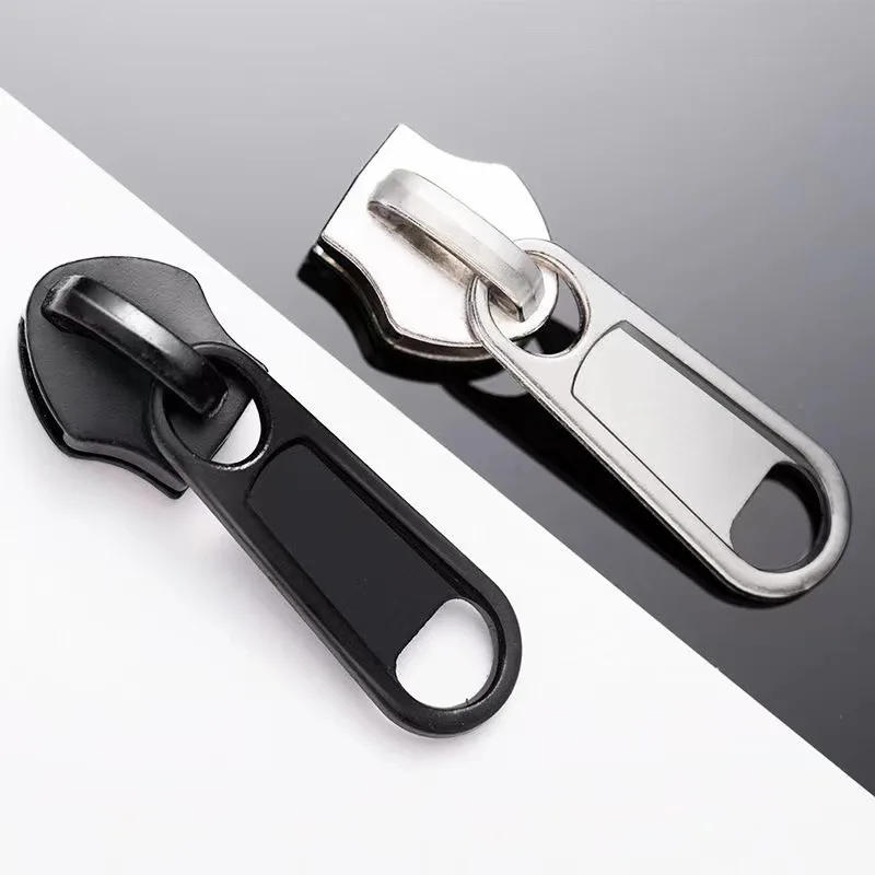 Description Picture 2 of item10PCS Non-lock Thick Metal Zipper Sliders Zipper Accessories Zinc Alloy Zipper Sliders for Nylon Zipper 3# 5# 8# 10#