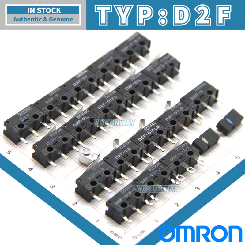 Description Picture 2 of itemNew Authentic Original Japan OMRON Micro Switch D2F-01-L-F-FL-T-5-01L-01F-T-01FL-F-3-7-L2-L3 D2FC-F-7N-10M-20M-50M-OF-RZ-5L