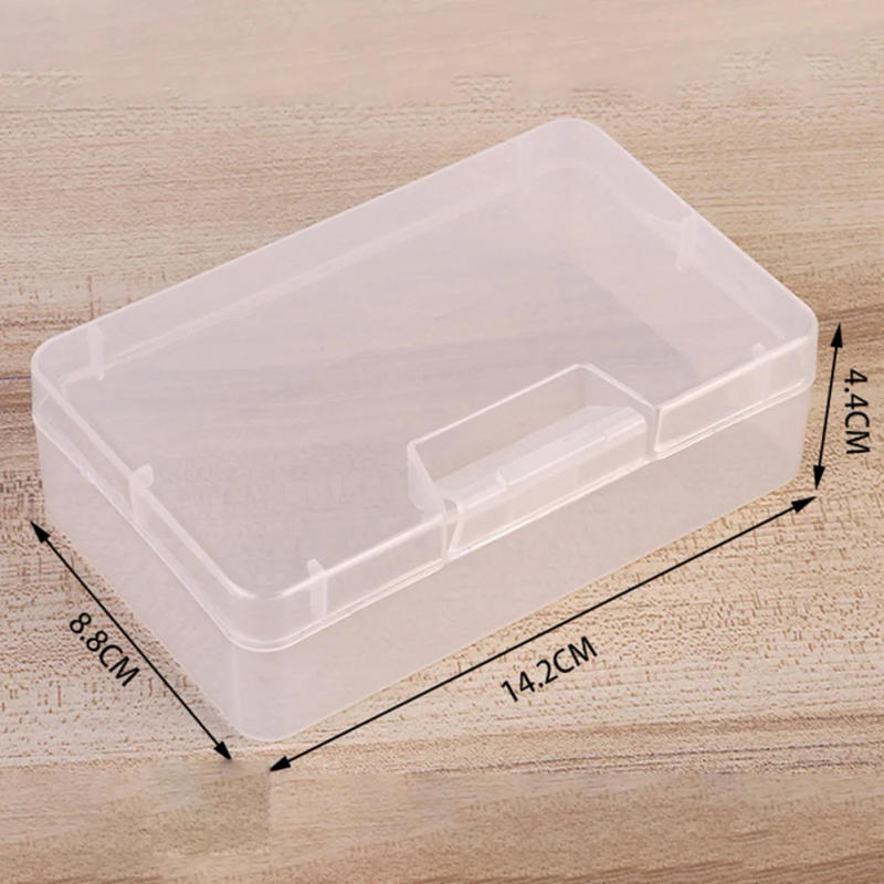 Description Picture 6 of itemTransparent Plastic Storage Jewelry Box Compartment Adjustable Container For Beads Earring Box For Jewelry Rectangle Box Case