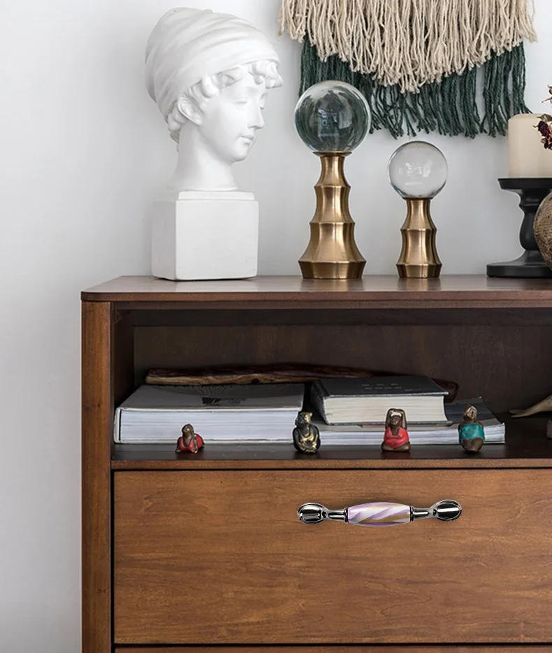 Description Picture 3 of itemChildren Drawer Dresser Pulls Cupboard Pulls 5'' Hole Center for Kitchen Bedroom Hardwares 3 3/4(96mm) Cabinet Pull and Handle