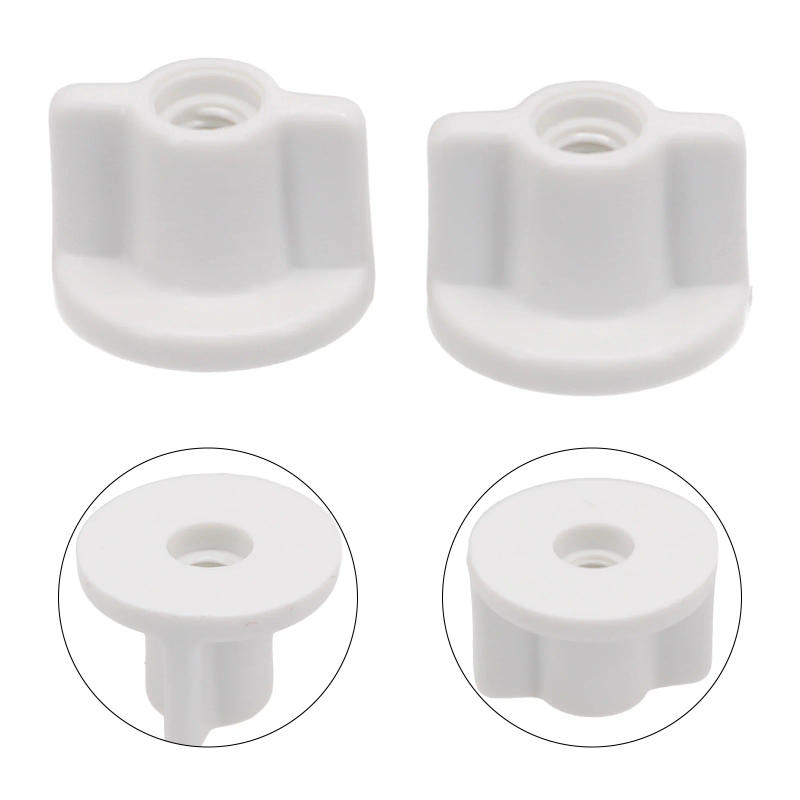 Description Picture 6 of item2pcs Toilet Replacements Screws Bolts Bolt Nuts Universal Hinge Plastic Screws White Screwdriver And For 6mm Screws