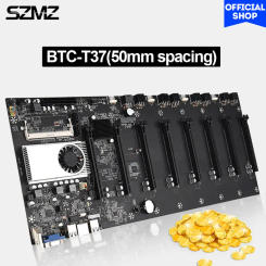 SZMZ BTC-T37 Mining motherboard T37 mine miner rig plate Cryptocurrency mining motherboard