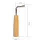 Wood color handle