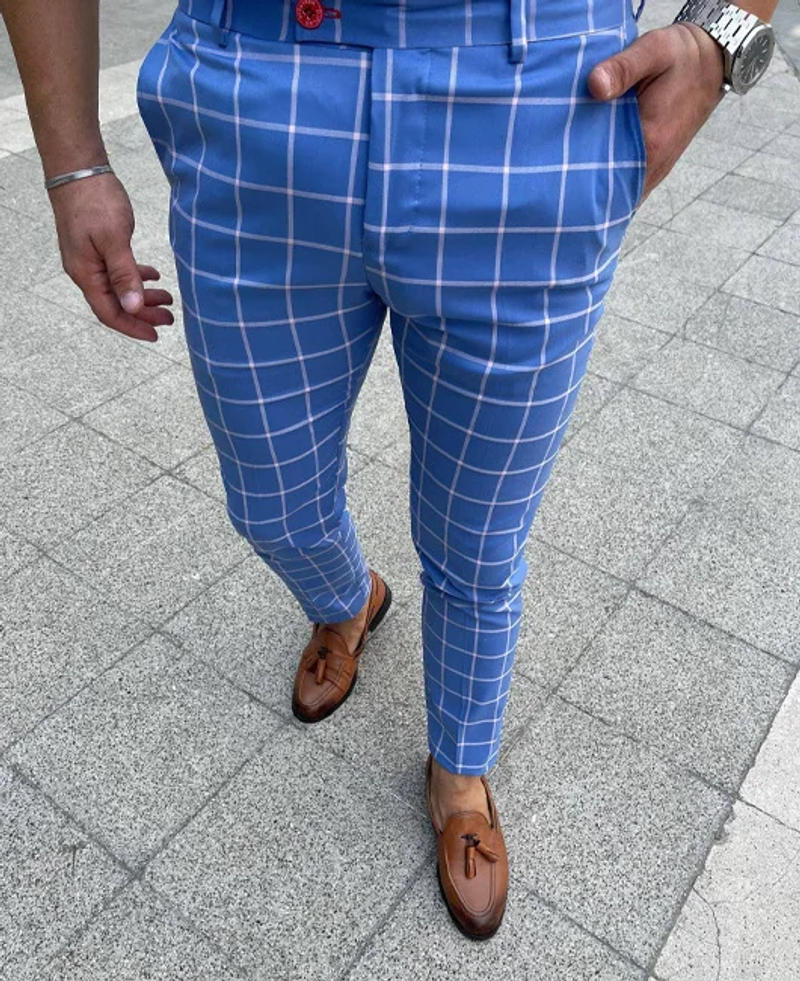 Description Picture 3 of item2024 Four Seasons Suit 3D Block Printed Pants Casual Versatile Trendy Men's Outdoor Versatile Men's Pants MR7