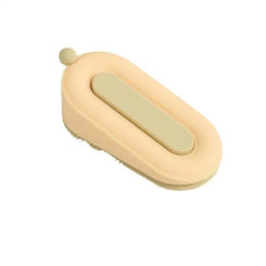 Silicone Door Stopper Reusable Shock Absorbent Block Wedge Doorstops Door Handle Stopper Home Office Door Anti-collision Stopper