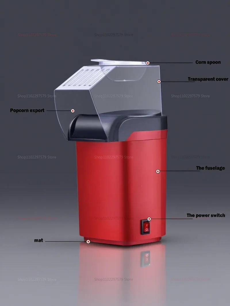 Description Picture 2 of itemMini Electric Popcorn Machine for Home Use Fast Heating Bubble Bag Popcorn Maker Ideal for Movie Nights Parties and Snacks
