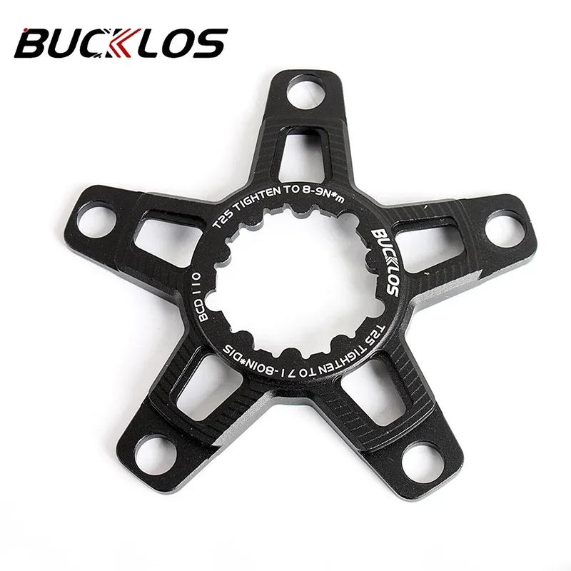 Description Picture 4 of itemBUCKLOS 110 BCD Chainring 34T 36T 39T 50T 52T 53T Narrow Wide Star Road Bike Crown 5 Bolts Front Star for Folding Bicycle