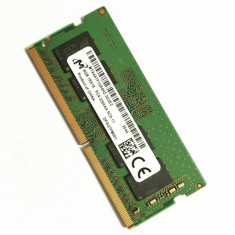 Description Picture 4 of itemMicron DDR4 8GB 3200 MTA4ATF1G64HZ-3G2E2 8GB 1RX16 PC4-3200AA-SC0-11 SODIMM 260PIN Laptop Memory DDR4 RAMs 1.2V 1pcs