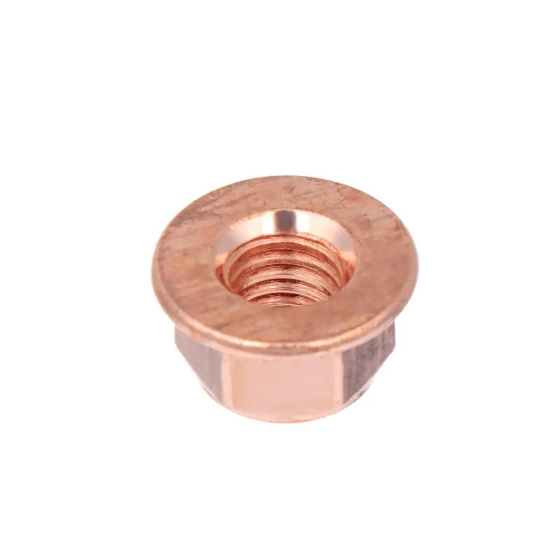 Description Picture 6 of item12Pcs Practical Tool Flashed Exhaust Copper M8 Nut 8mm Nuts High Temperature Nuts