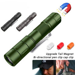 S21 Super Bright Tactical EDC Flashlight USB Rechargeable Flashlight 880LM Waterproof Mini Torch for Outdoor Camping Emergency