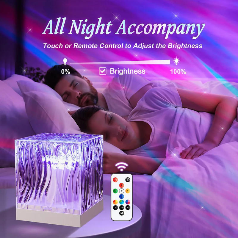 Description Picture 3 of itemAurora Borealis Projection Lamp Ocean Atmosphere Lamp Ceiling Starry Night Light Creative Gift for Bedroom Restaurant Decoration