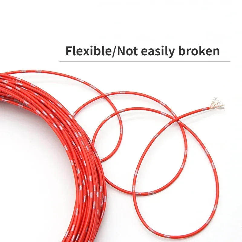 Description Picture 5 of item0.3/0.5/0.85/1.25/2.0/2.5mm² AVSS Car Modified Wire Speaker Audio Cable OFC Oxygen-free Pure Copper Twisted Pair Power Cord Line