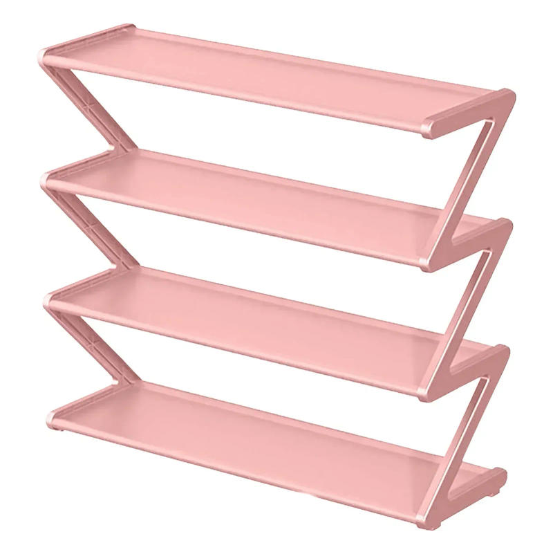 Description Picture 3 of itemSimple 7-shaped Fabric Dust-proof Shoe Rack Shoe Cabinet Multi-functional Household Multi-layer Space-saving Shoe Storage Rack