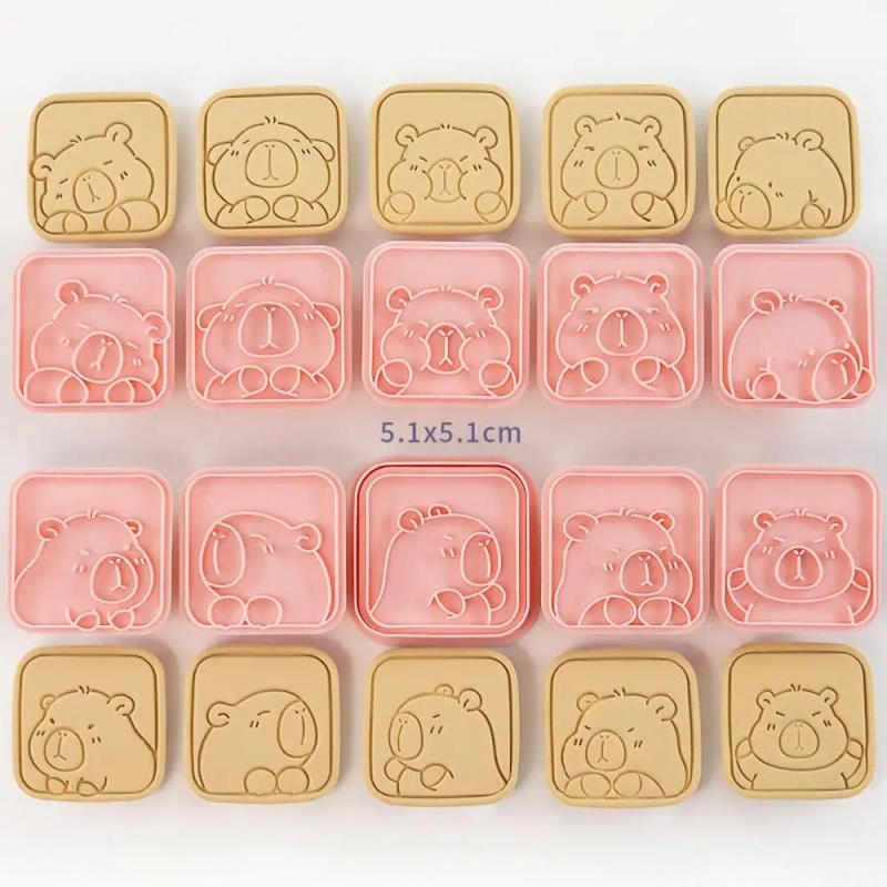 Description Picture 6 of itemCookie Cutters Mold 18X 3D Capybara Shape Biscuit Baking Cutter Cookie Maker Cutter For Baking Cookie Bread Cutter Pancake