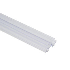 Water Retaining Strip Shower Seal Water Barrier Waterproof Glass Gasket Rubber Strip Shower Seal Universal High Quality