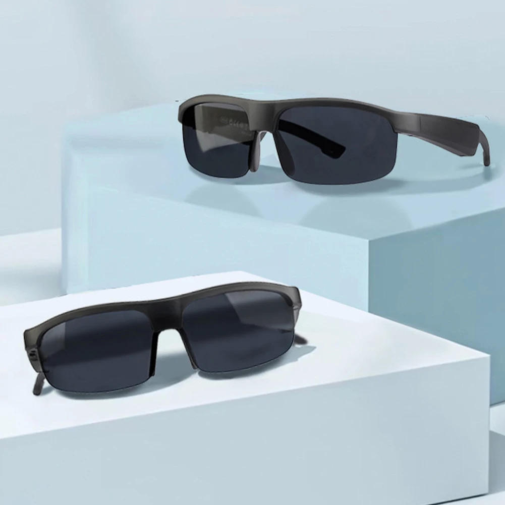 Description Picture 3 of itemWireless Smart Glasses TWS Headphones Bluetooth 5.3 Bone Conduction Earphones Long Endurance Outdoor Cycling Driving Sunglasses