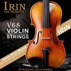 IRIN V68 Professional Multiple Colors Violin Strings (E-A-D-G) Nickel Silver Wound for 4/4 3/4 1/2 1/4 Music Accessories